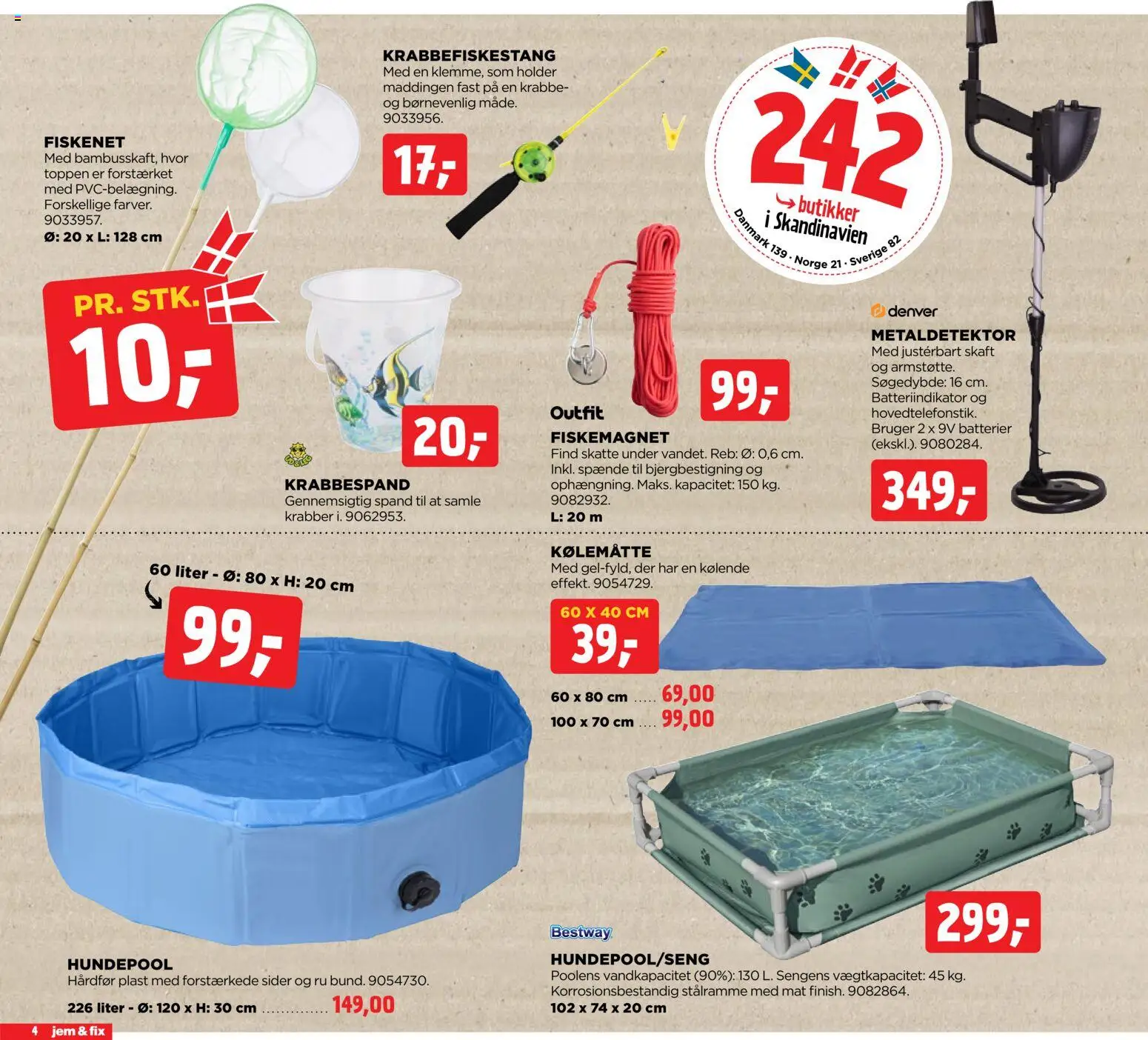 Jem & fix tilbudsavis – gyldig fra 07.06.2026 | Side: 4 | Produkter: Batterier, Søm