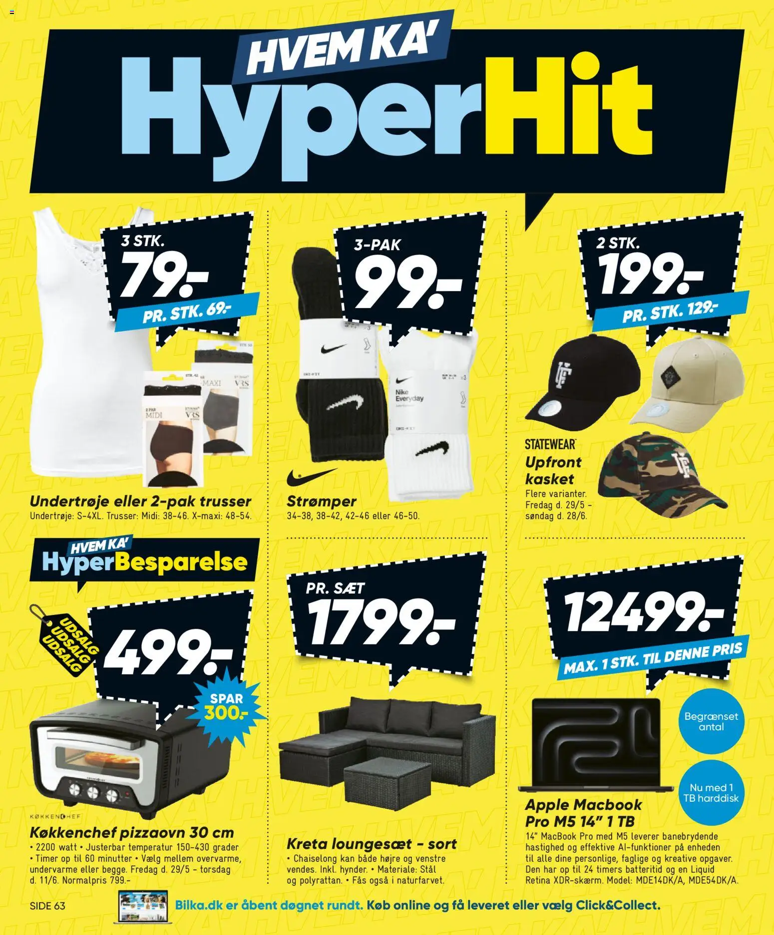 Bilka tilbudsavis – gyldig fra 29.05.2026 | Side: 2 | Produkter: Trusser, Loungesæt, Strømper, Harddisk