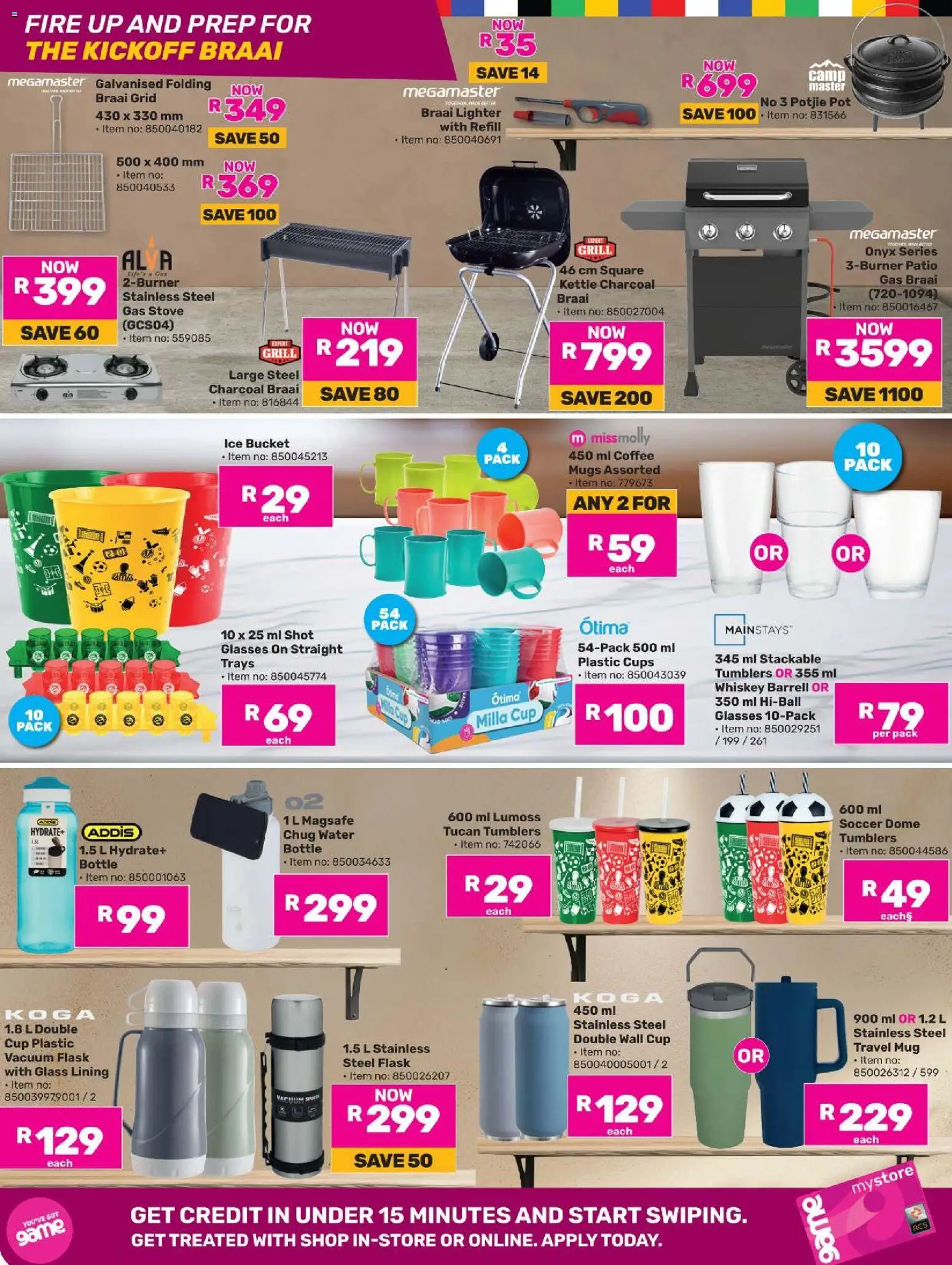New Game catalogue – valid from 25.05.2026 | Page: 12 | Products: Stove, Grill, Coffee, Whiskey