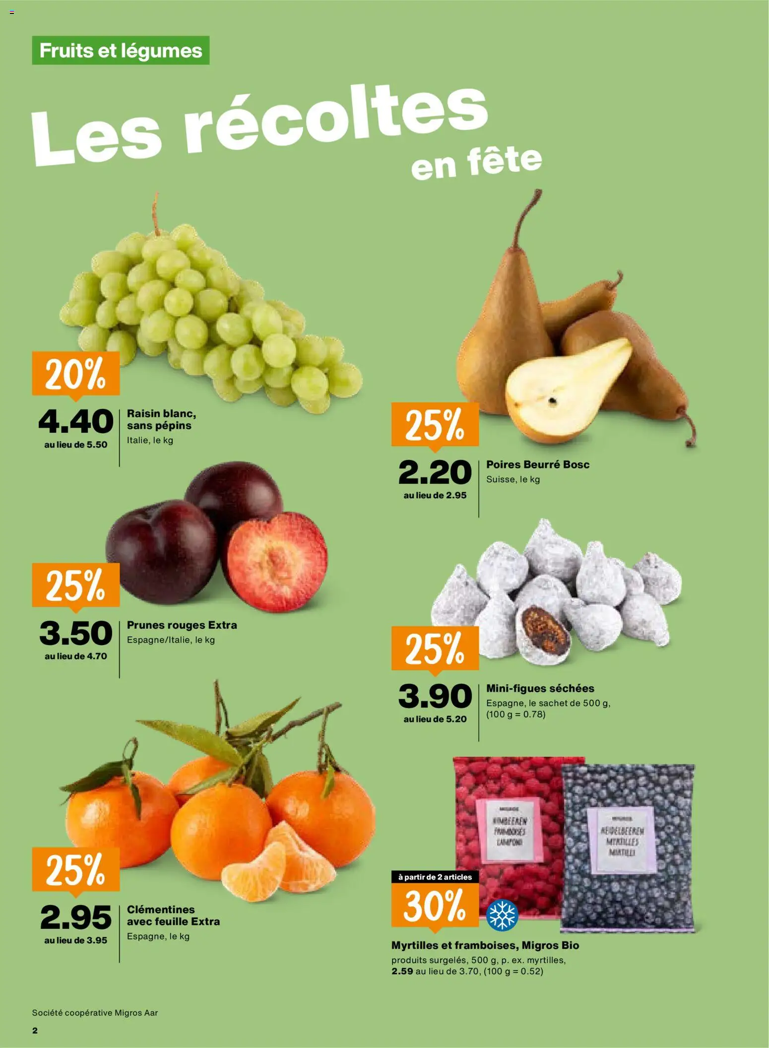Migros aktionen FR – gültig ab 22.10.2026 | Seite: 2