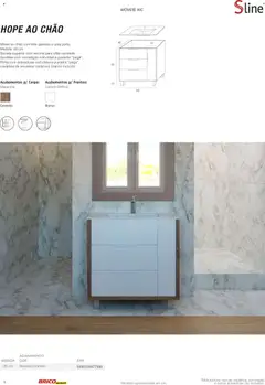 Pré-visualização BricoMarché Catálogo de Inspiração Banho válido de 15/06/2026 | Página: 8 | Produtos: Porta, Lavatório