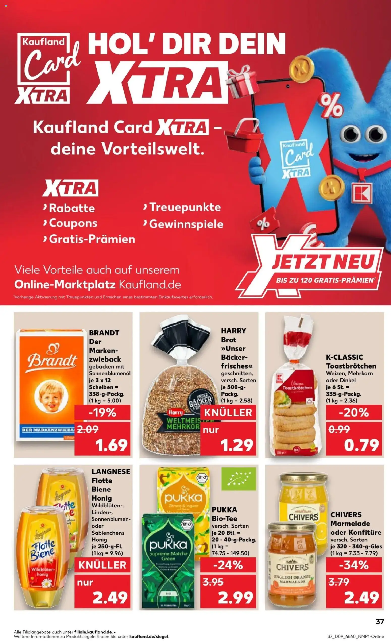Kaufland prospekt Emmerich Am Rhein	 – gültig ab 26.02.2026 | Seite: 37 | Produkte: Langnese, Sonnenblumenol, Zitrone, Brot