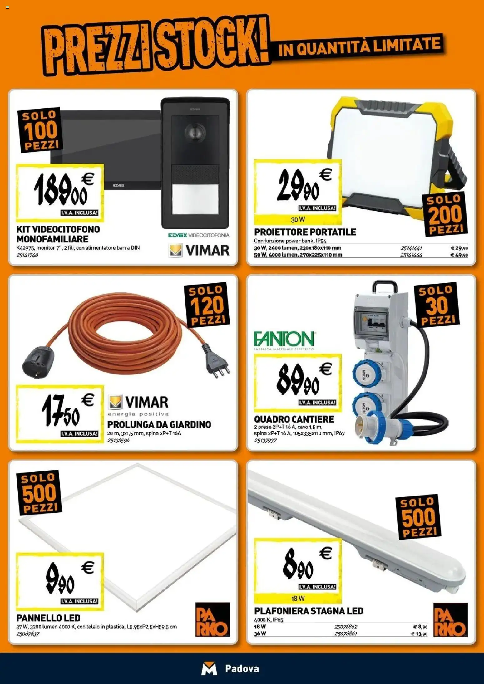 Nuovo TECNOMAT catalogo Padova dal 07/10/2026 > offerte anteprima 🛍️ | Pagina: 10 | Prodotti: Monitor, Cavo