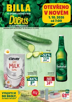 Náhled letáku Billa leták - Dobříš od 30.09.2026