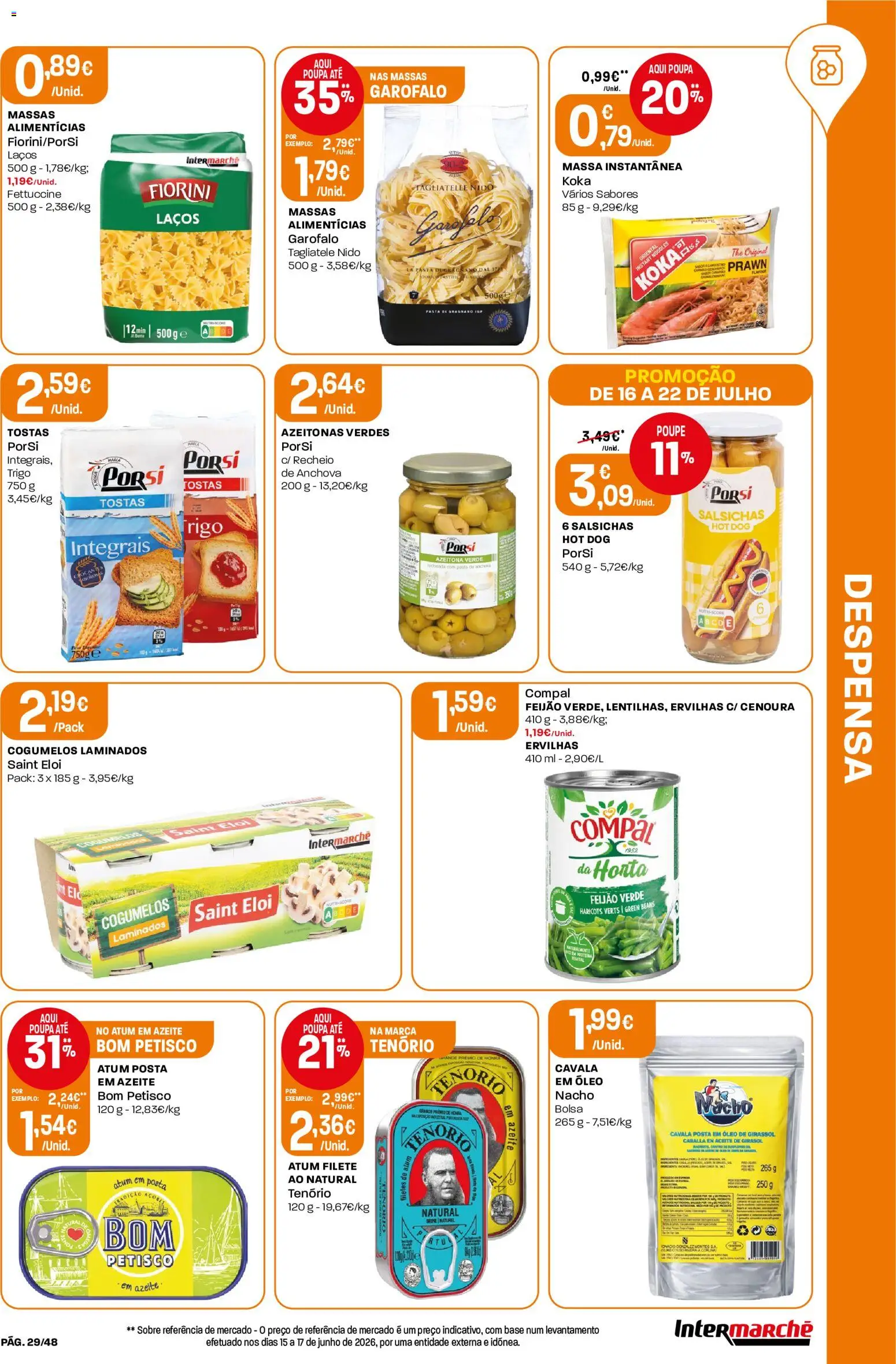 Intermarché folheto │ válido de 16/07/2026 | Página: 29