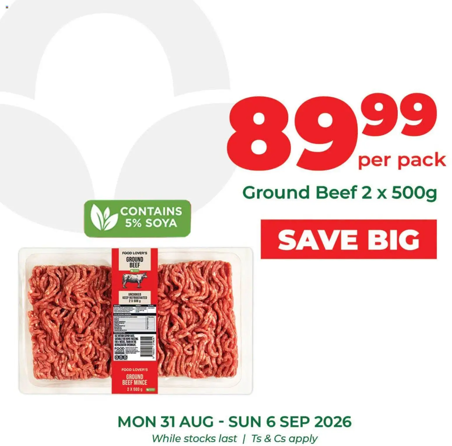 New Food Lover's Market catalogue – valid from 31/08/2026 | Page: 7 | Products: Beef