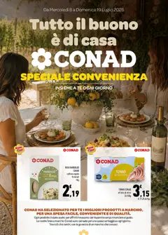 Anteprima del volantino Conad volantino Tutto il buono è di casa Sicilia valido a partire dal 08/07/2026