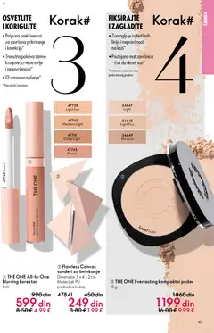 Oriflame katalog April Maj 2026 - pregled Oriflame kataloga - važi od 22.04.2026 | Strana: 41 | Proizvode: Šminka, Korektor, Puder