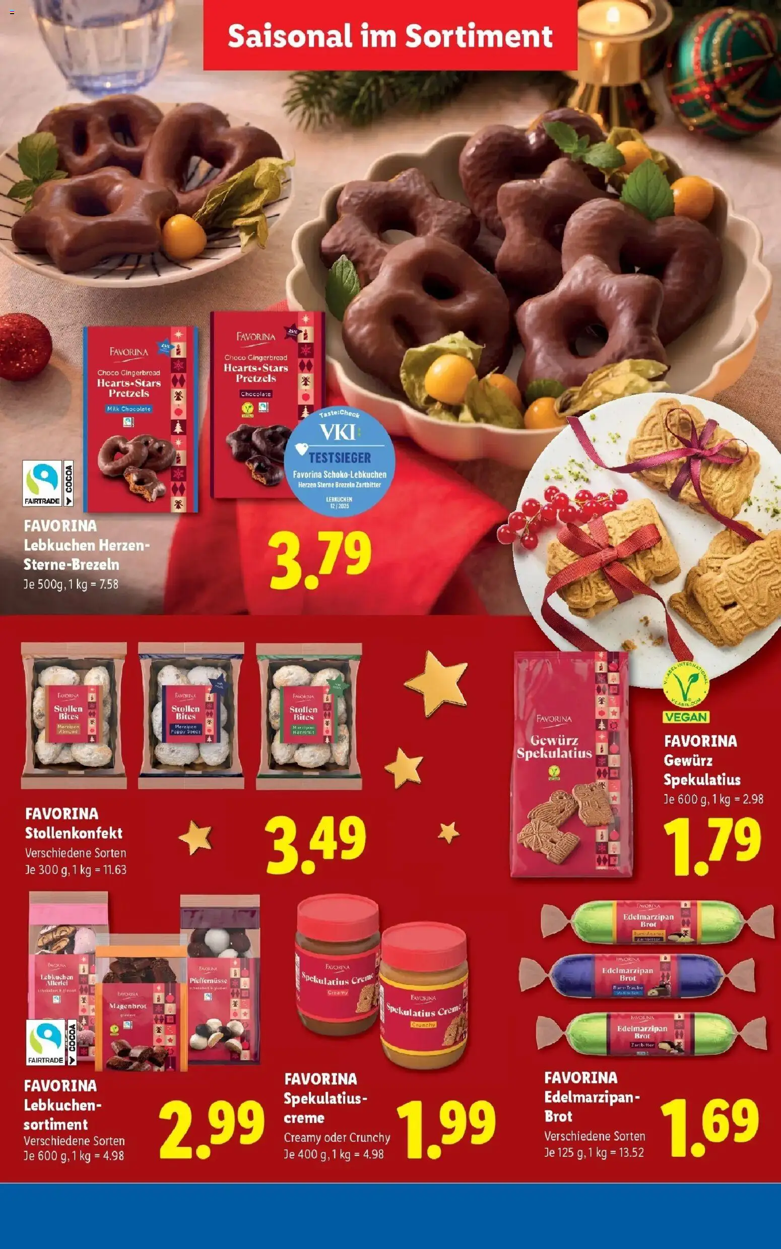 Lidl Flugblatt - Fohnsdorf ab 18.10.2026 - Angebote ab donnerstag | Seite: 21 | Produkte: Creme, Brot, Lebkuchen
