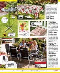 Náhled letáku Velký Košík katalog červen 2026 od 01.06.2026 | Strana: 8 | Produkty: Sedací souprava, Odkládací stolek, Pohár, Židle