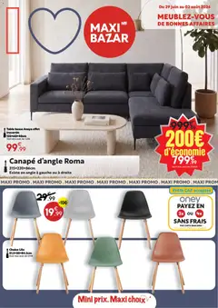 Maxi Bazar - Prévisualisation de Maxi Bazar catalogue valide à partir de 29/06/2026