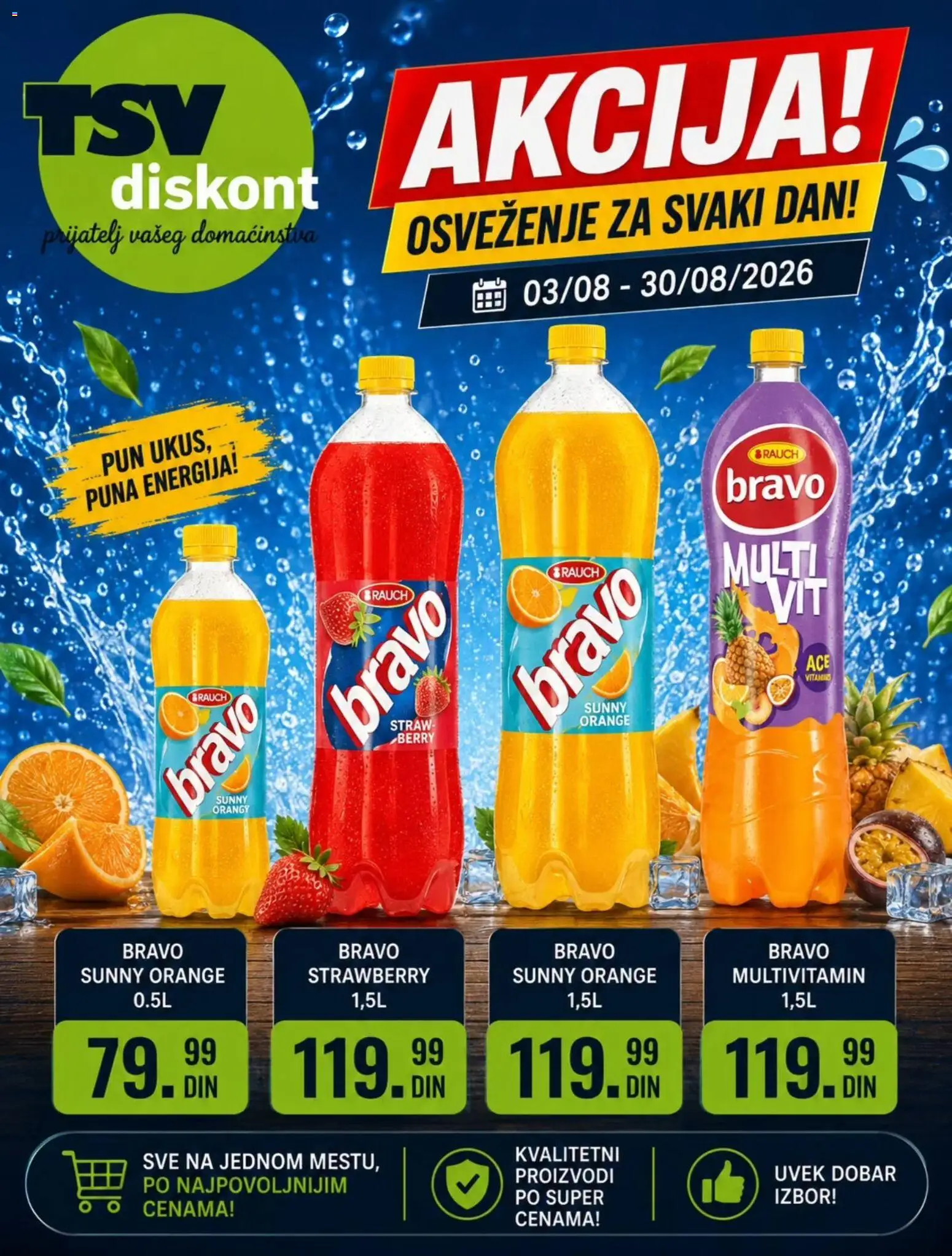 TSV Diskont katalog - važi od 03.08.2026 | Strana: 3 | Proizvode: Pica, Red Bull