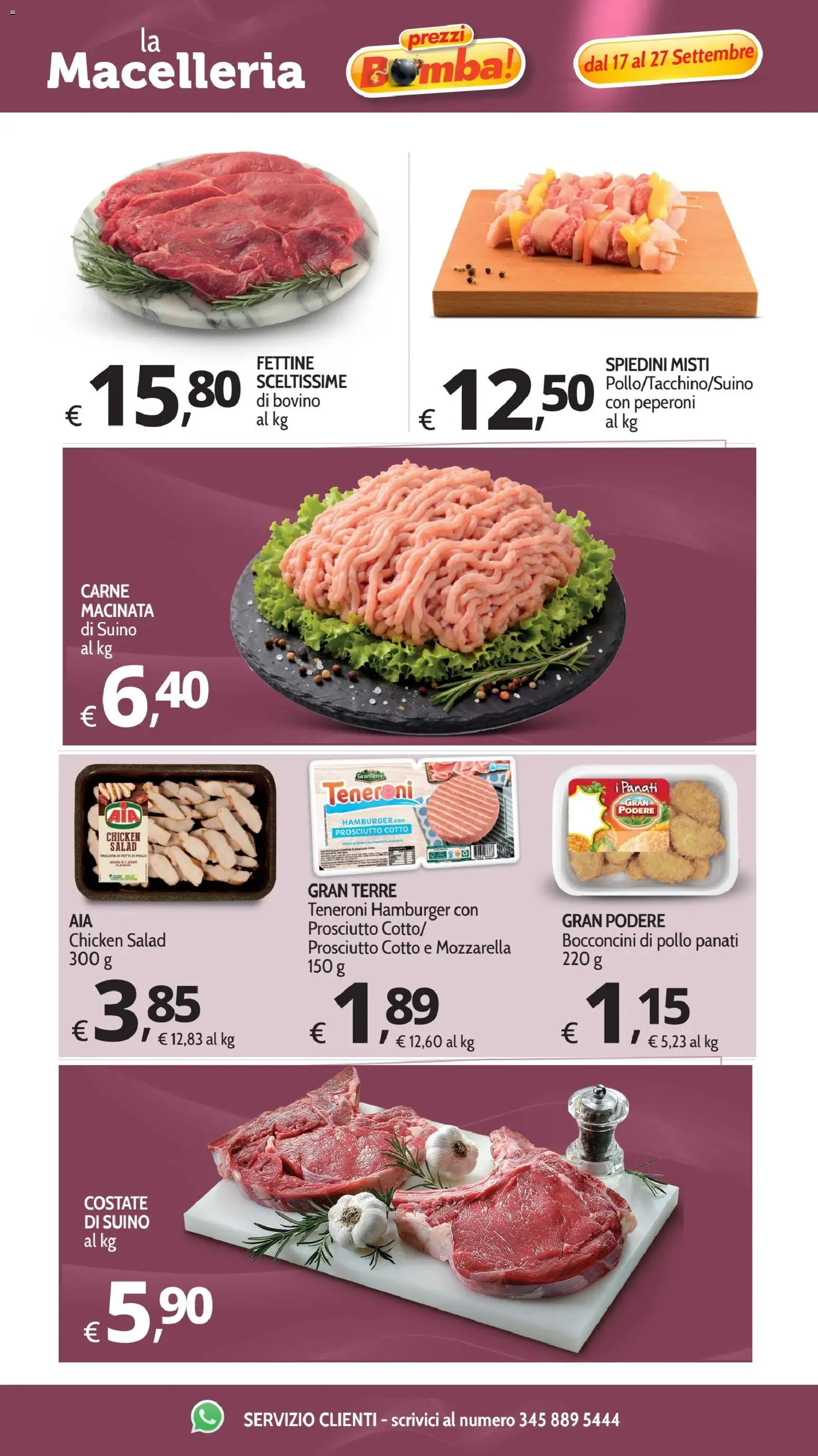 Volantino Primo Prezzo del 17/09/2026 | Pagina: 37 | Prodotti: Peperoni, Suino, Mozzarella, Carne macinata