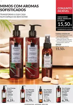 Pré-visualização Catálogo Avon Campanha 5 válido de 01.05.2026 | Página: 206 | Produtos: Sabonete líquido, Sabonete, Banho