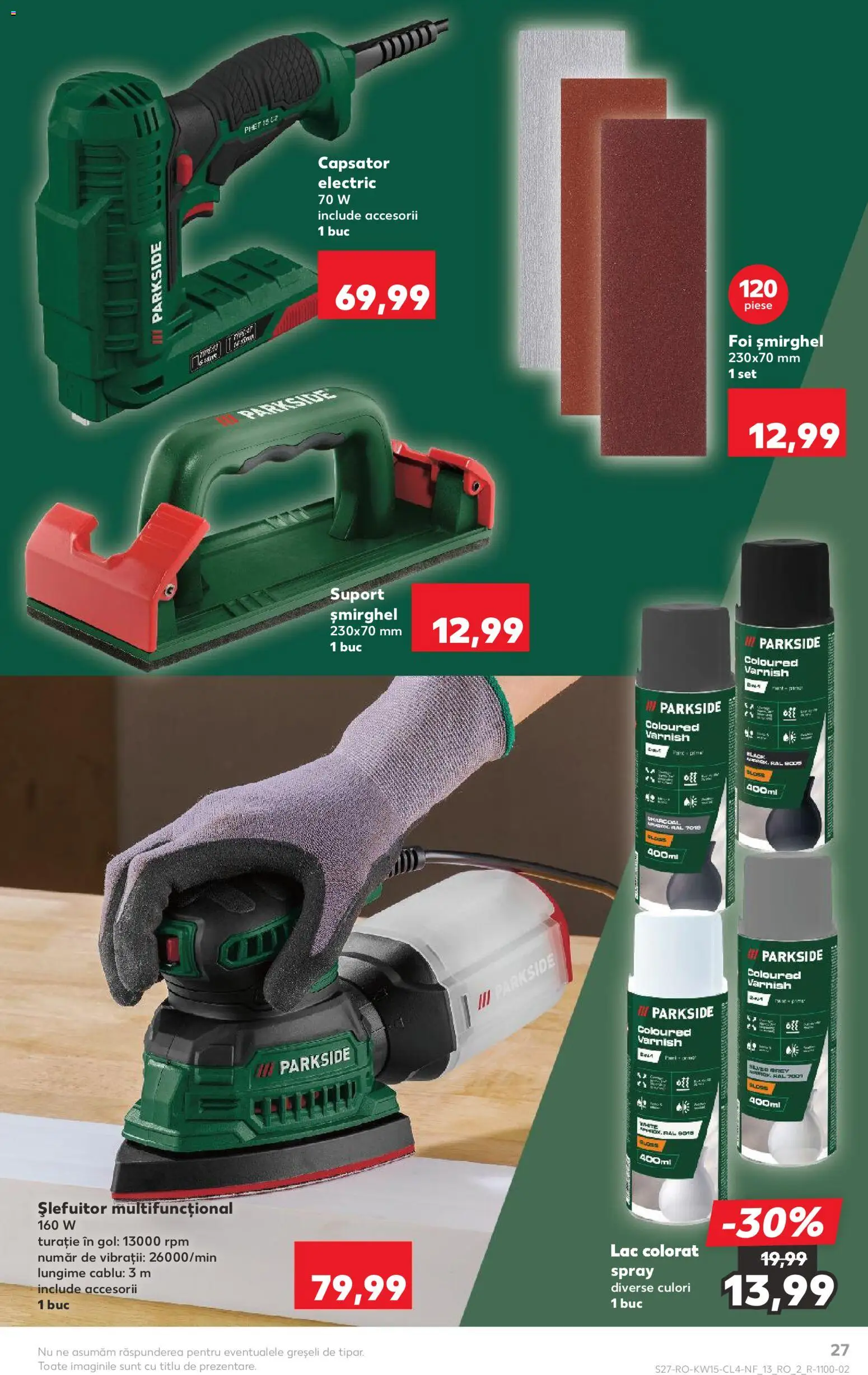 Noul catalog Kaufland – valabil de la 08.04.2026 | Pagină: 27 | Produse: Arap sabunu, Cablu