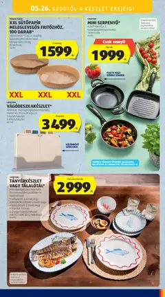 Aldi akciós újság - amely érvényes a következő dátumtól: 21.05.2026 | Oldal: 45