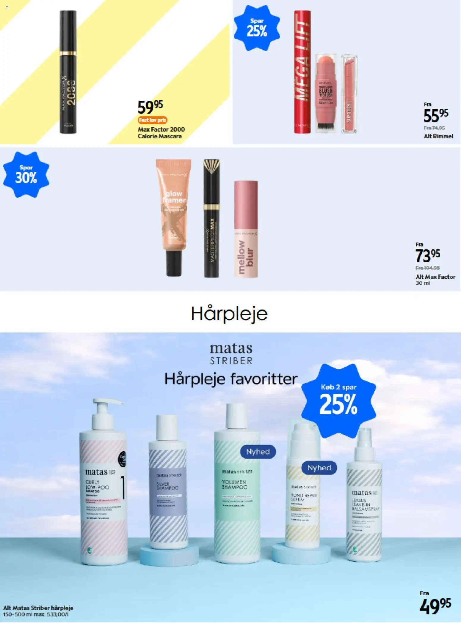 Matas tilbudsavis – gyldig fra 06/08/2026 | Side: 13 | Produkter: Mascara, Shampoo, Bluse