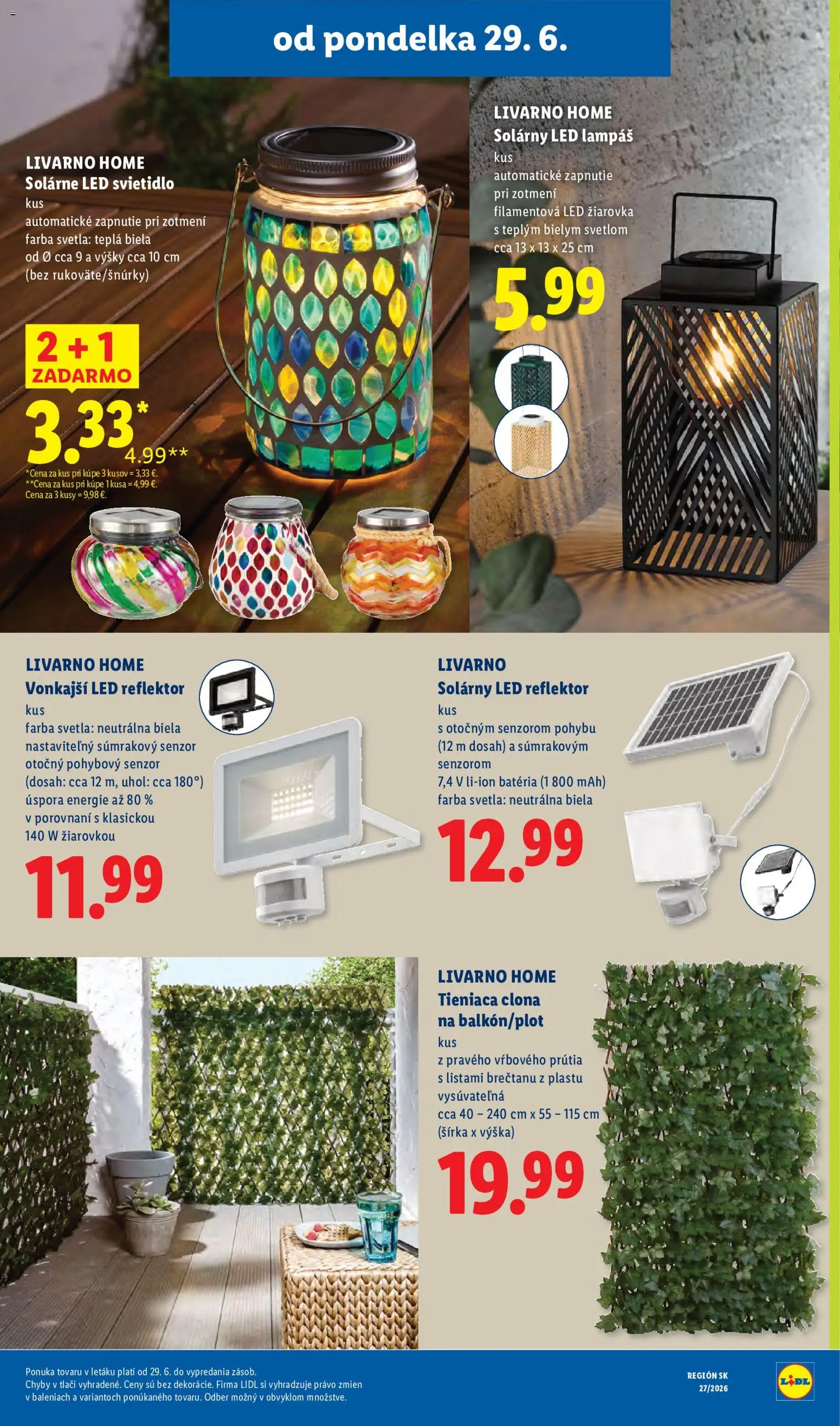 Nové Lidl akcie – leták je platný od 29.06.2026 | Strana: 49