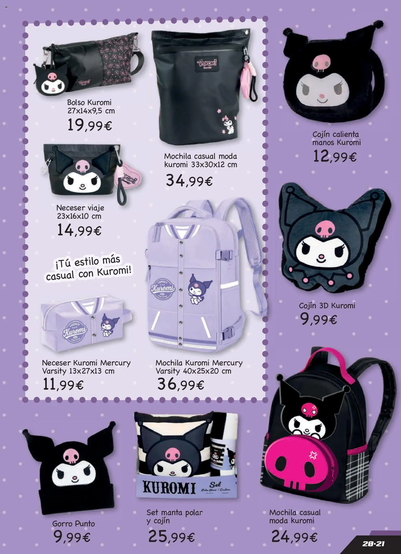Toy Planet Catálogo de Geek Fan │ válido desde el 04/12/2025 | Página: 21 | Productos: Bolso, Mochila, Manta, Neceser
