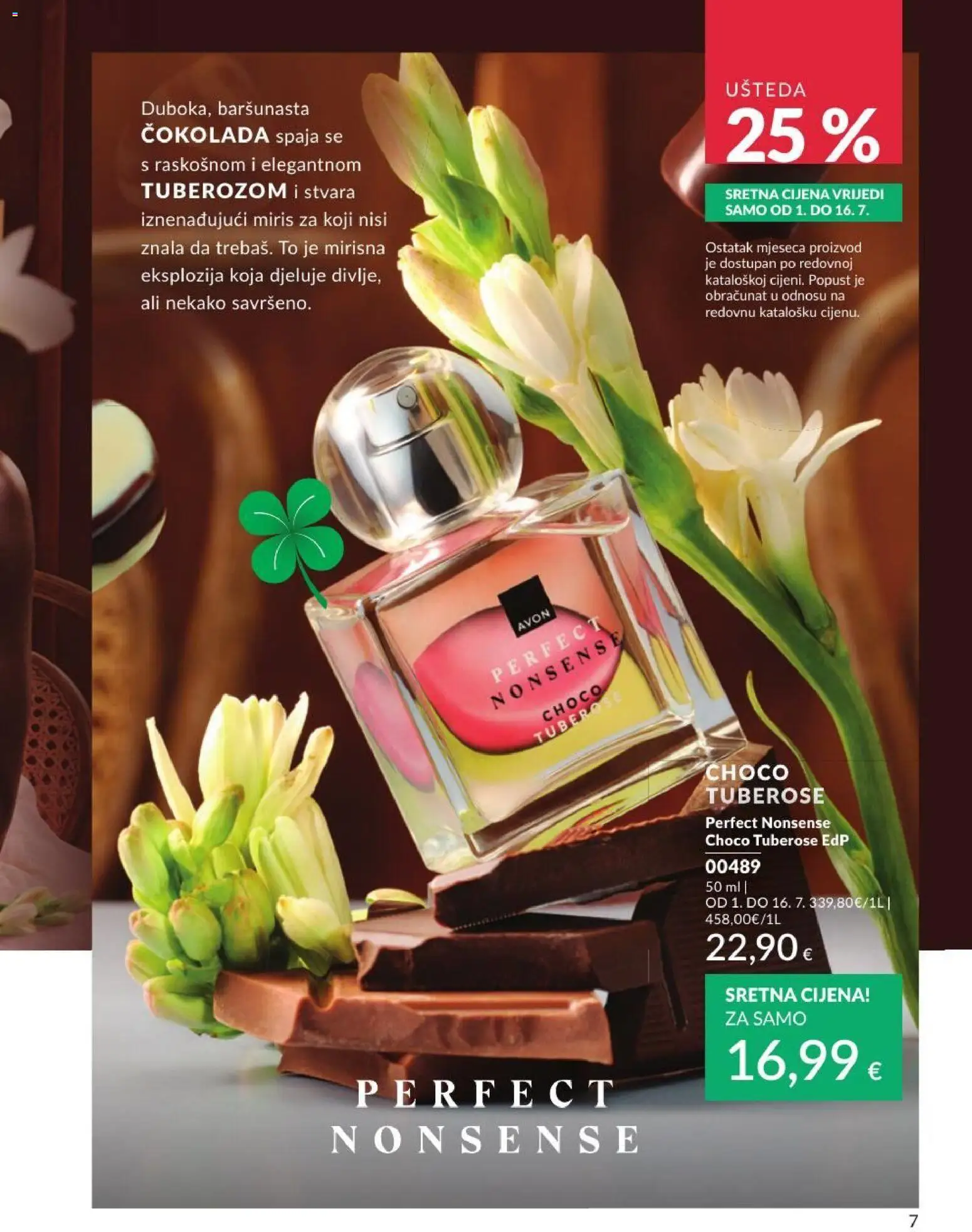Avon katalog | vrijedi od 30.06.2026 | Stranica: 7 | Proizvodi: Miris, Čokolada
