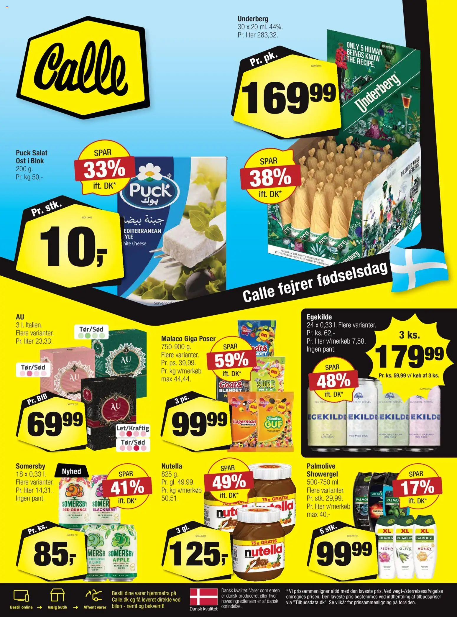 Calle tilbudsavis – gyldig fra 05/08/2026 | Side: 29 | Produkter: Ost, Salat, Lime, Nutella