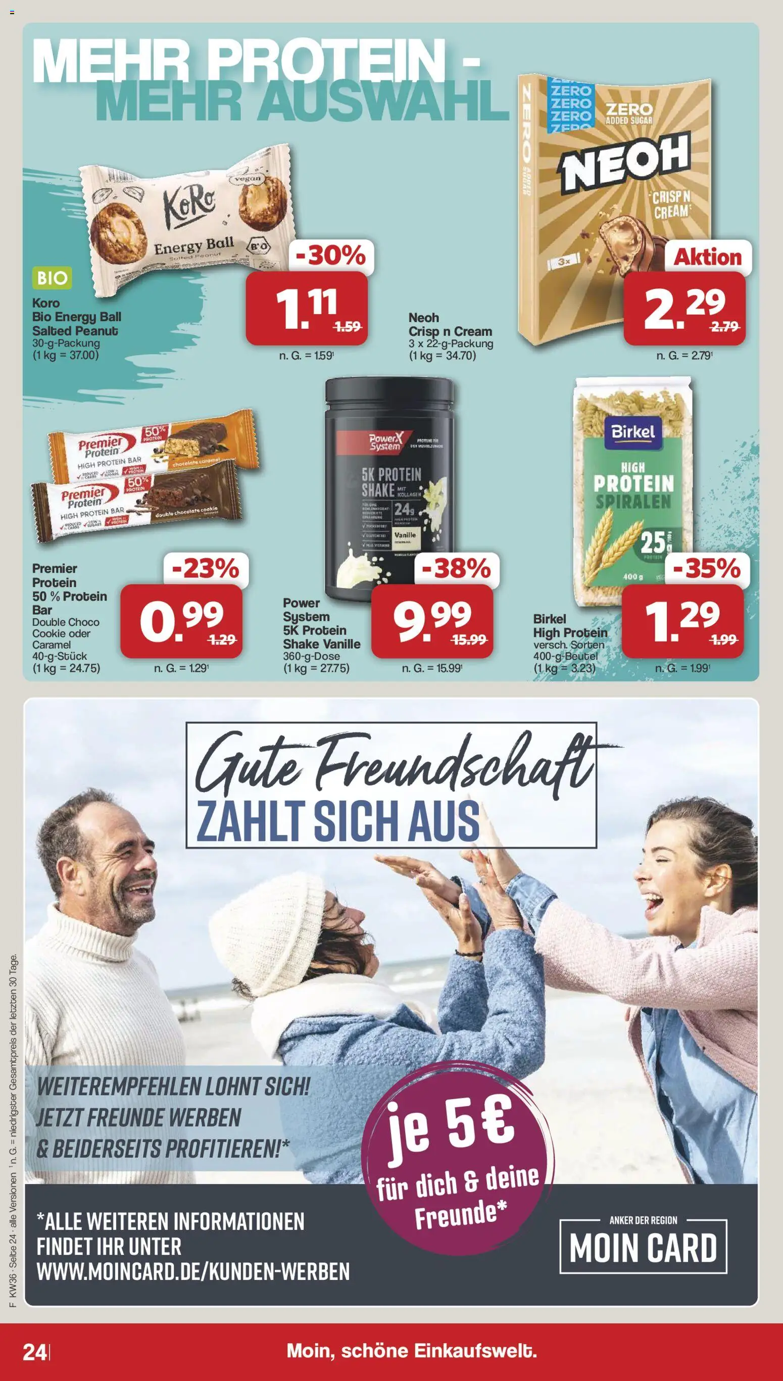Famila Nordwest Prospekt – gültig ab 31.08.2026 | Seite: 26 | Produkte: Energy, Vanille
