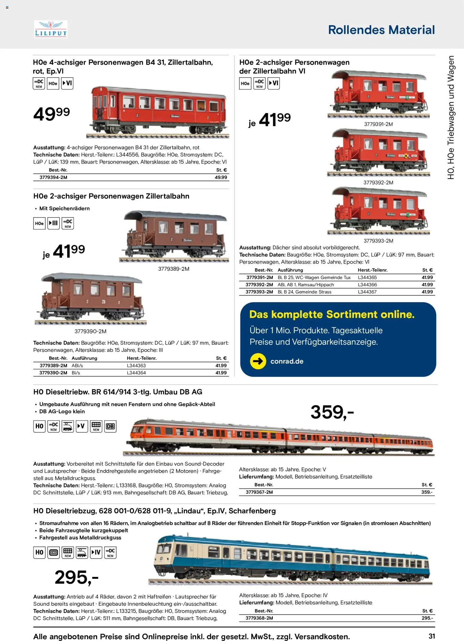 Conrad Modellbahn Katalog – gültig ab 07.09.2026 | Seite: 35 | Produkte: Lautsprecher