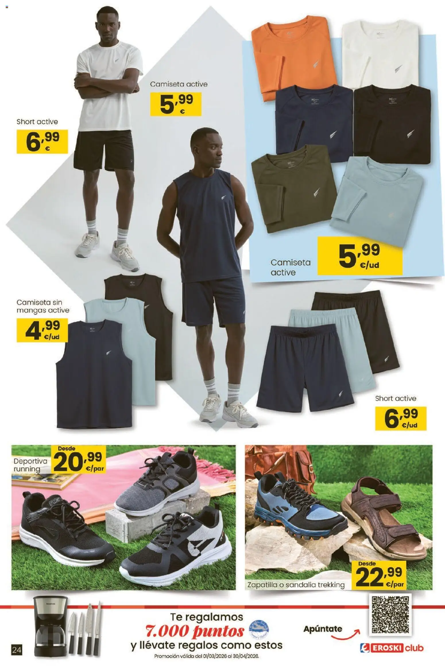 Eroski Qué planazo │ válido desde el 26.03.2026 | Página: 24 | Productos: Camiseta sin mangas, Té