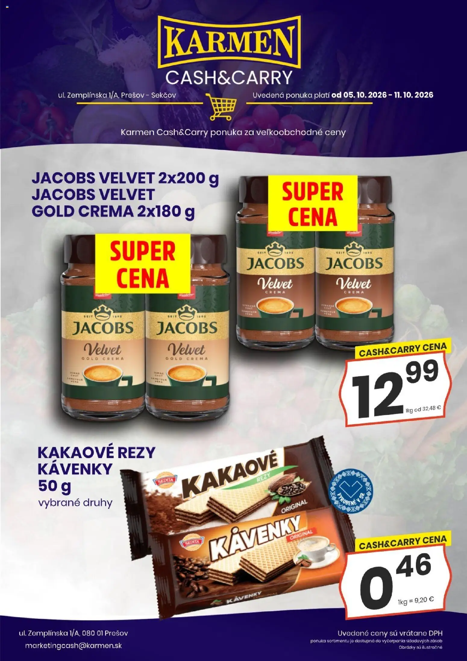 Nové KARMEN CBA akcie – leták je platný od 05.10.2026 | Strana: 3