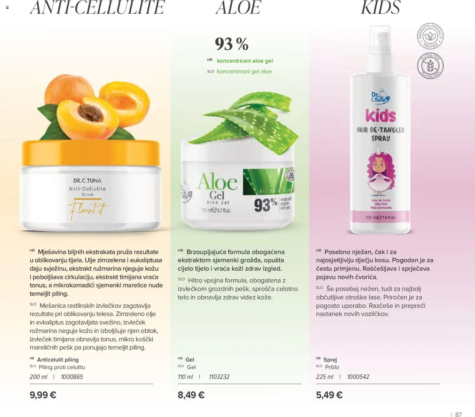Farmasi katalog | vrijedi od 01.05.2026 | Stranica: 87 | Proizvodi: Piling, Ulje, Marelice