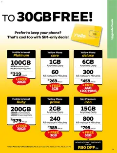MTN specials catalogue – valid from 07/07/2026 | Page: 19 | Products: Data, Phone, Iron