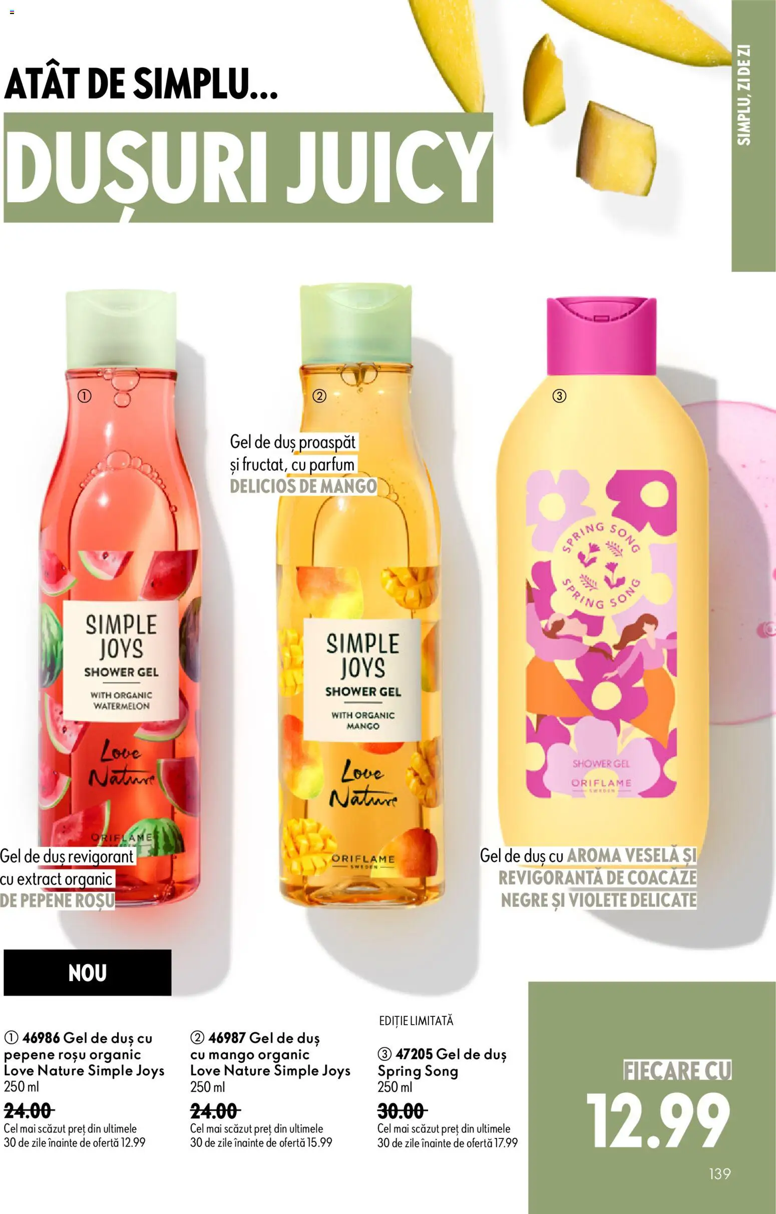 Noul catalog Oriflame – valabil de la 17.06.2026 | Pagină: 139