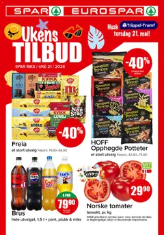 Forhåndsvisning av Spar kundeavis gyldig fra 18.05.2026