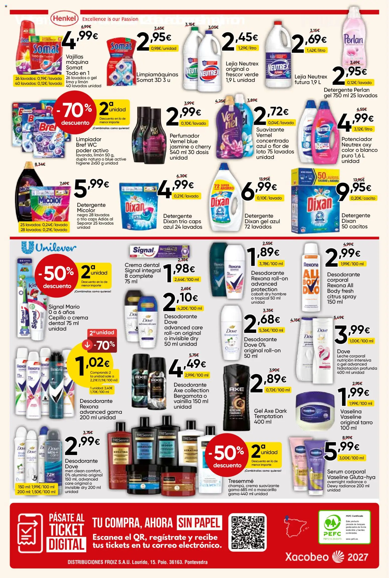 Froiz folleto │ válido desde el 30/09/2026 | Página: 16 | Productos: Cepillo, Leche corporal, Sérum, Crema