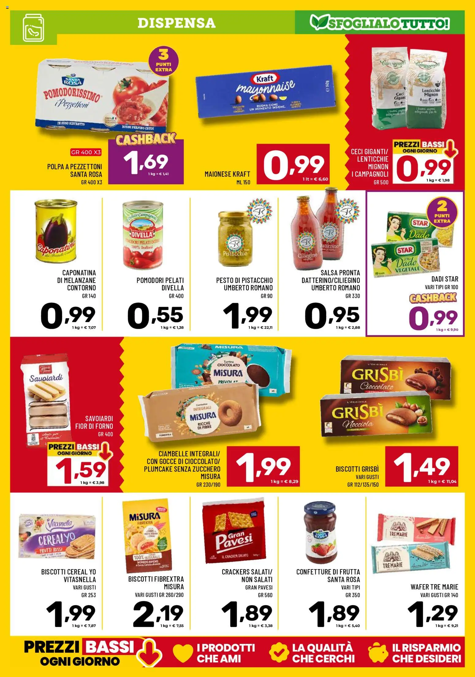Volantino Il Centesimo del 01/09/2026 | Pagina: 9 | Prodotti: Ceci, Maionese, Cracker, Melanzane