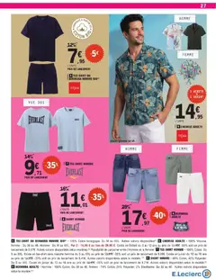 E.Leclerc - Prévisualisation de CHEMISE ADULTE, Chemise adulte valide à partir de 09.06.2026 | Page: 27