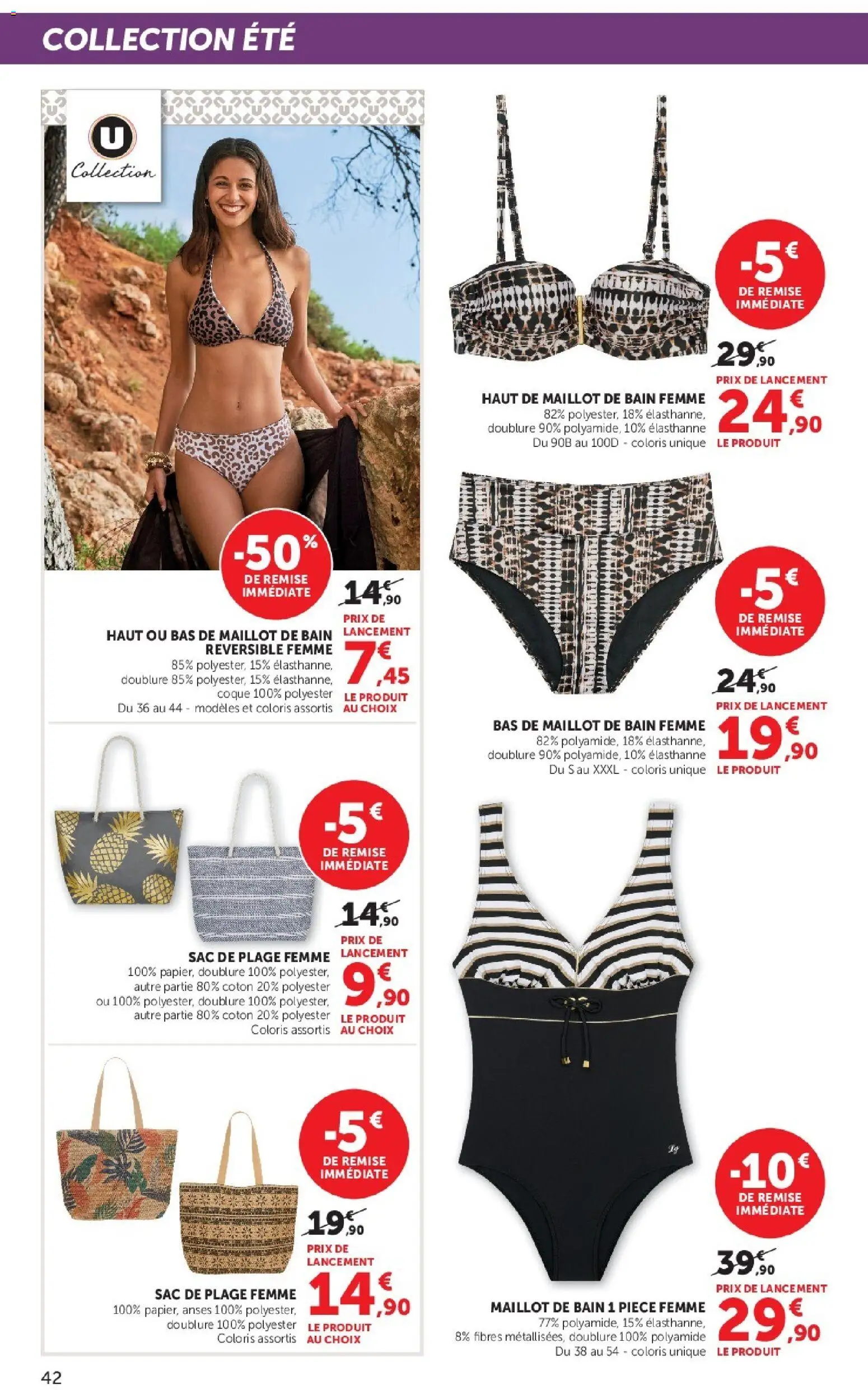 {H1} | Page: 42 | Produits: Sac, Coton, Maillot de bain