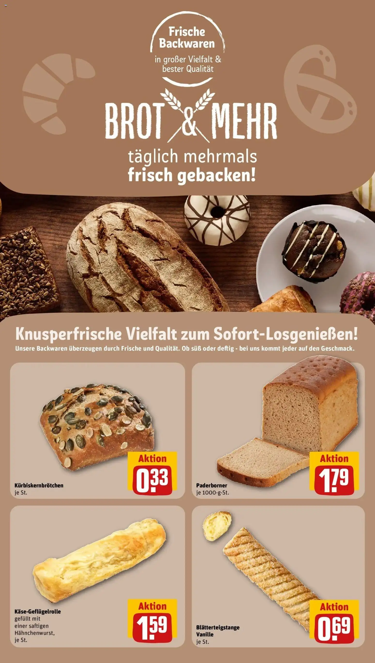 Rewe Prospekt Coesfeld	 – gültig ab 09.03.2026 | Seite: 28 | Produkte: Brot