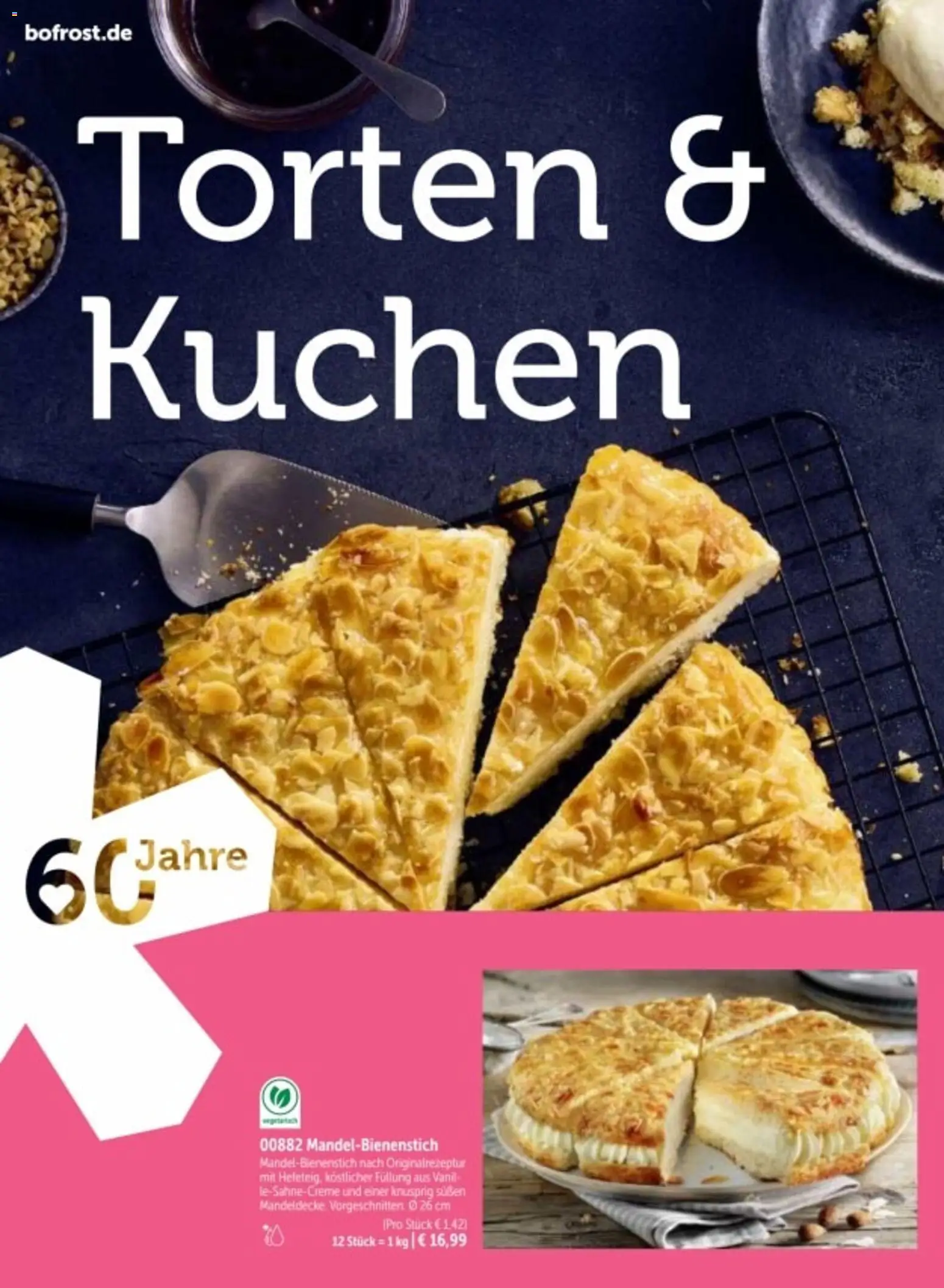 Bofrost Katalog – gültig ab 06.03.2026 | Seite: 122 | Produkte: Kuchen
