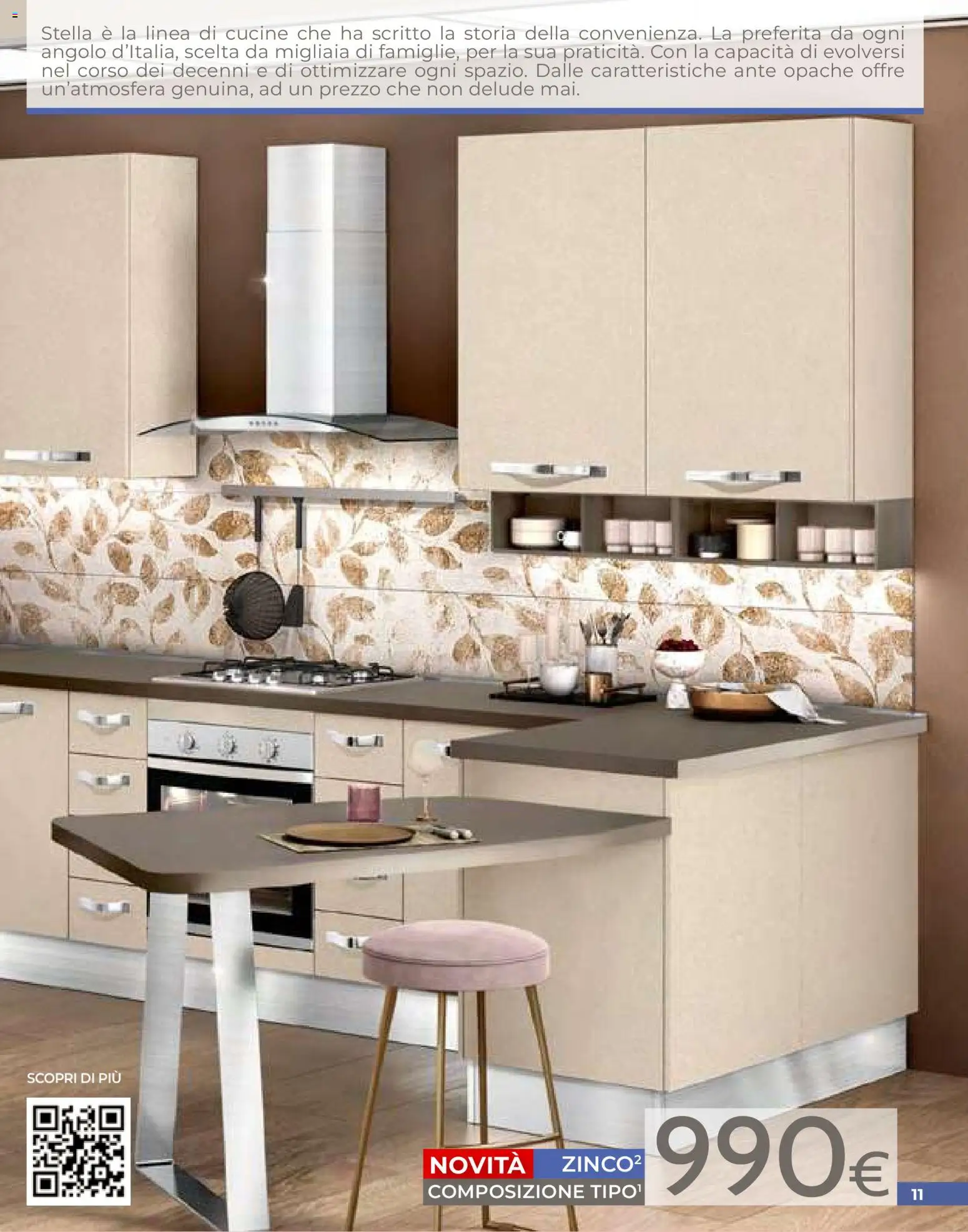 Volantino Mondo Convenienza del 01.04.2026 | Pagina: 11 | Prodotti: Cucine