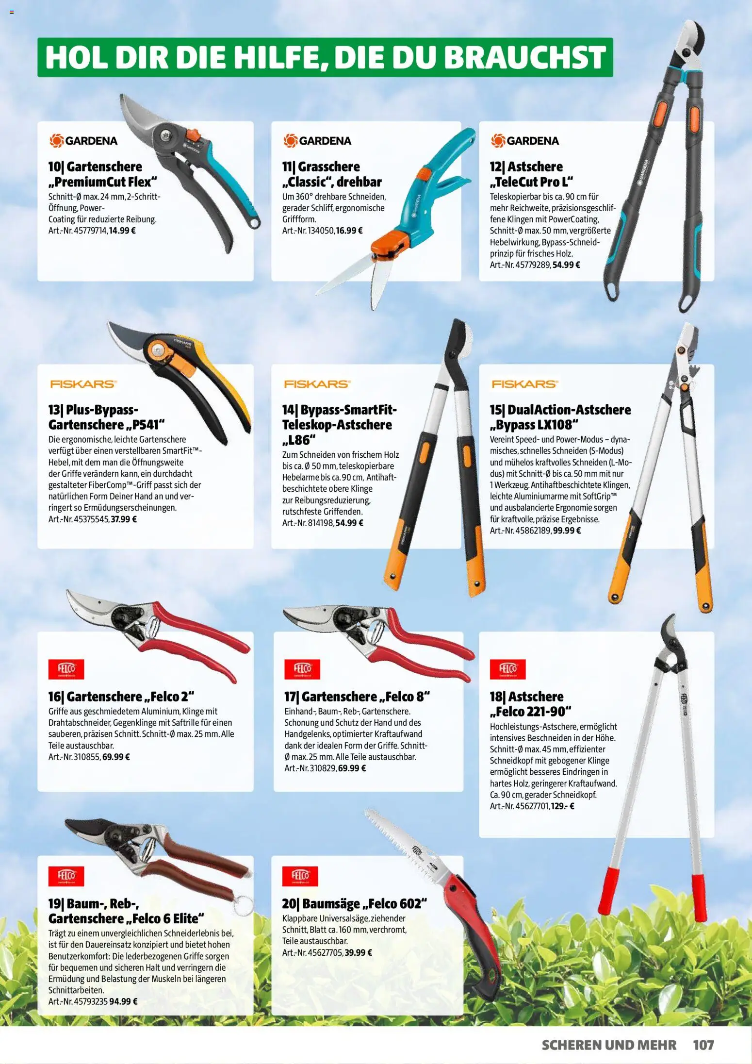 Hagebau Gartenjahr gültig ab 13.03.2026 | Seite: 107