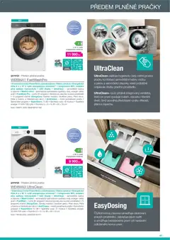Náhled letáku Möbelix Gorenje od 01.09.2026 | Strana: 41 | Produkty: Pračka, Pračky, Zásuvka, LED