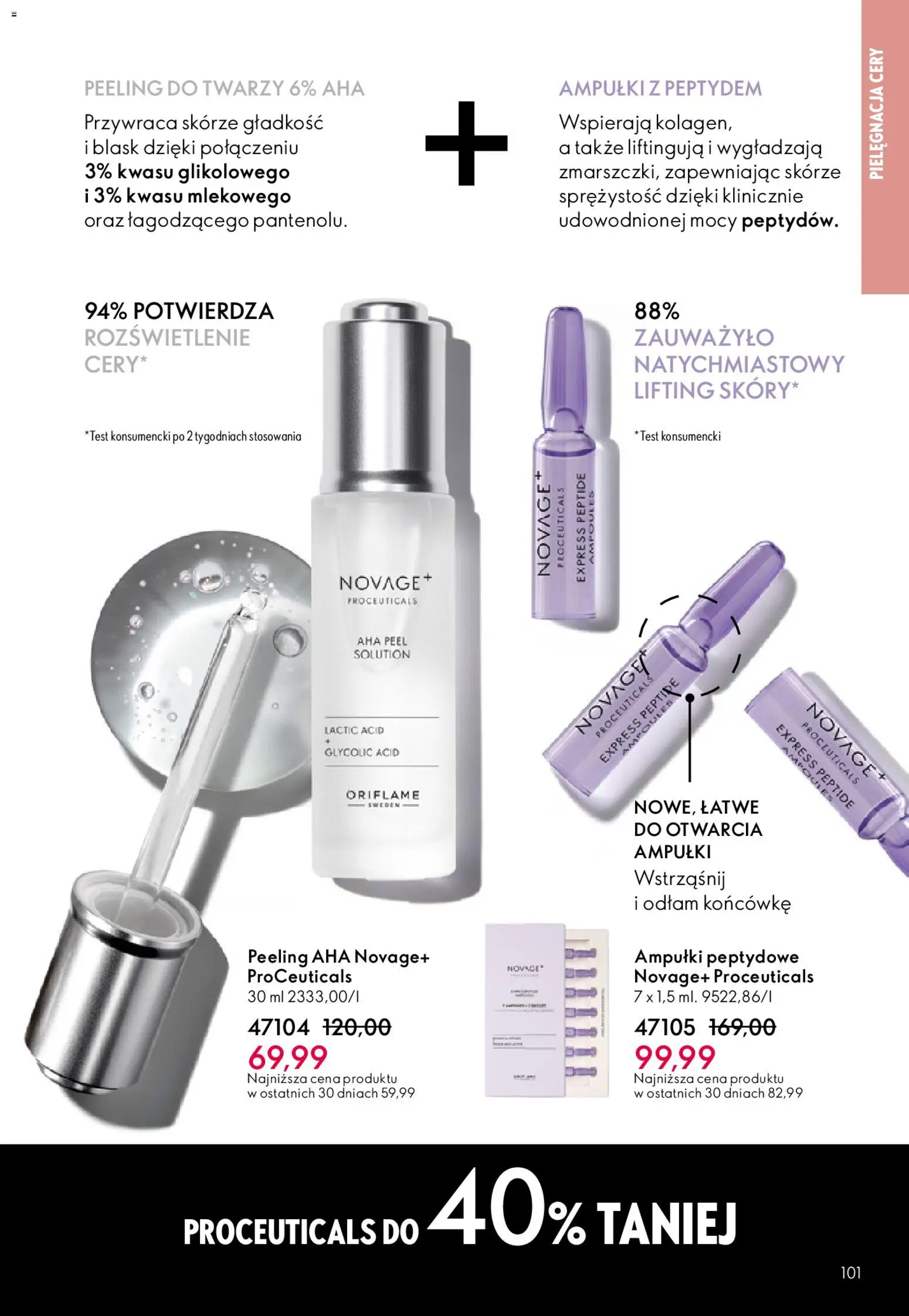 Oriflame Katalog 7 2026 od 06.05.2026 | Strona: 101 | Produkty: Peeling, Ampułki
