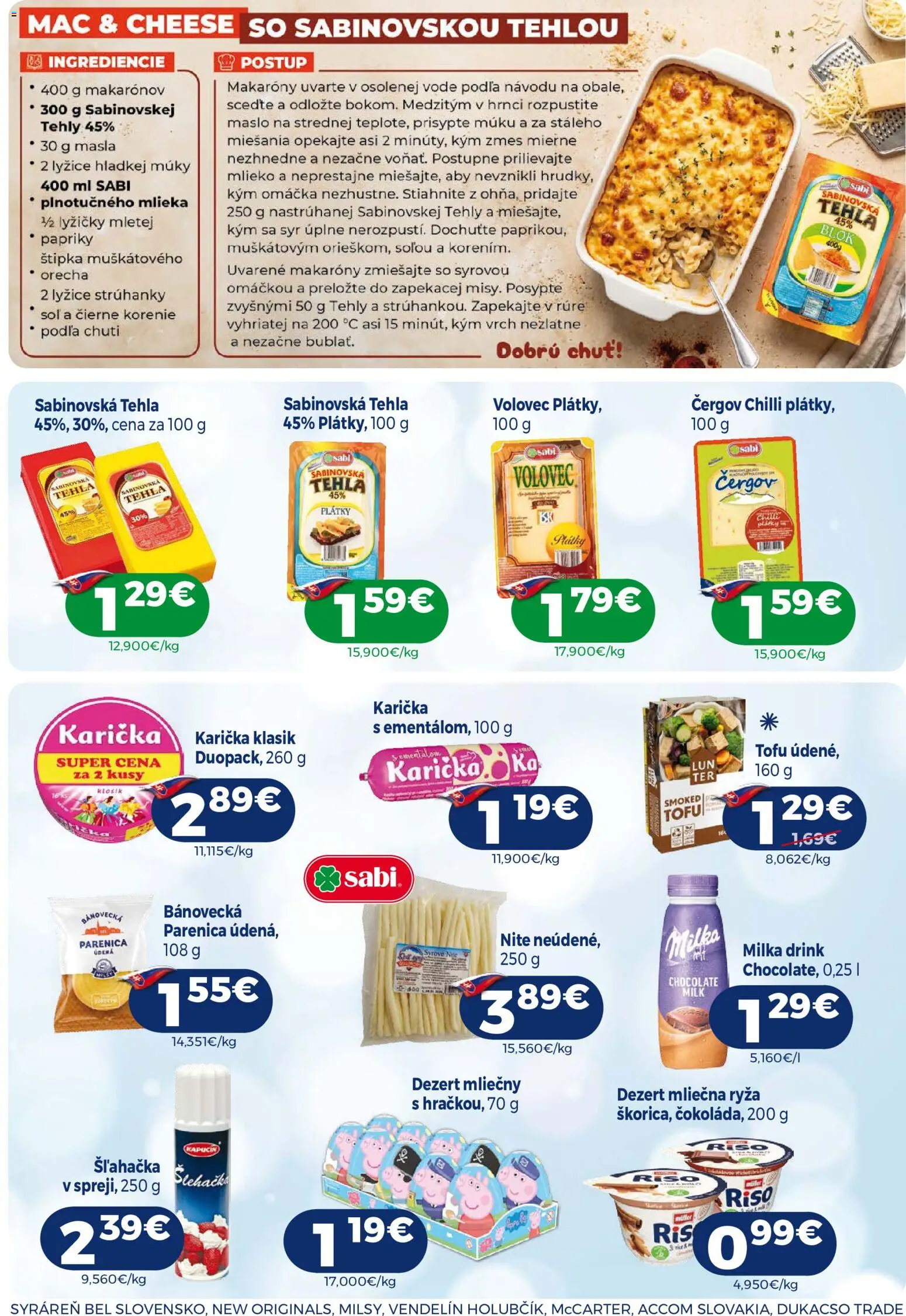 Nové Milk Agro akcie – leták je platný od 24.06.2026 | Strana: 5 | Produkty: Mlieko, Tofu, Chilli, Korenie