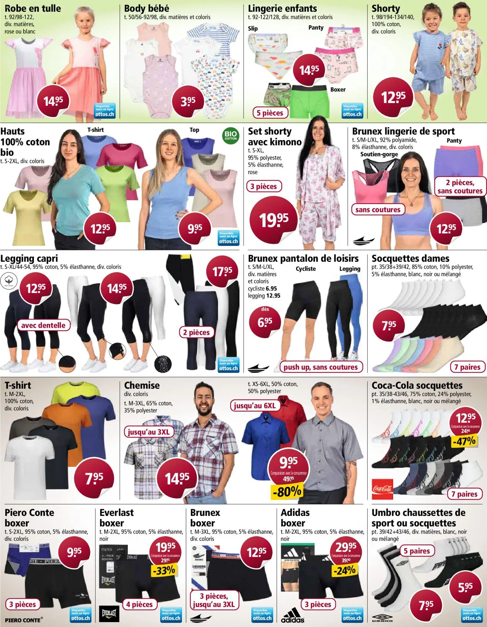 Otto's aktionen FR – gültig ab 30.06.2026 | Seite: 10 | Produkte: Kimono, Coca Cola, Slip, Boxer