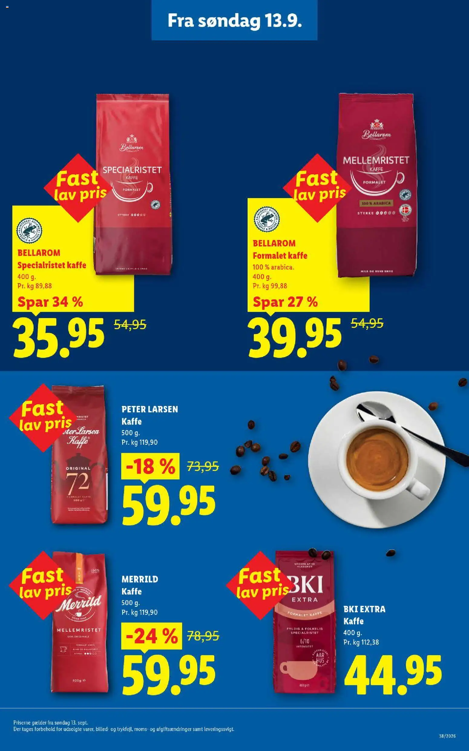 Lidl tilbudsavis – gyldig fra 13/09/2026 | Side: 3 | Produkter: Kaffe