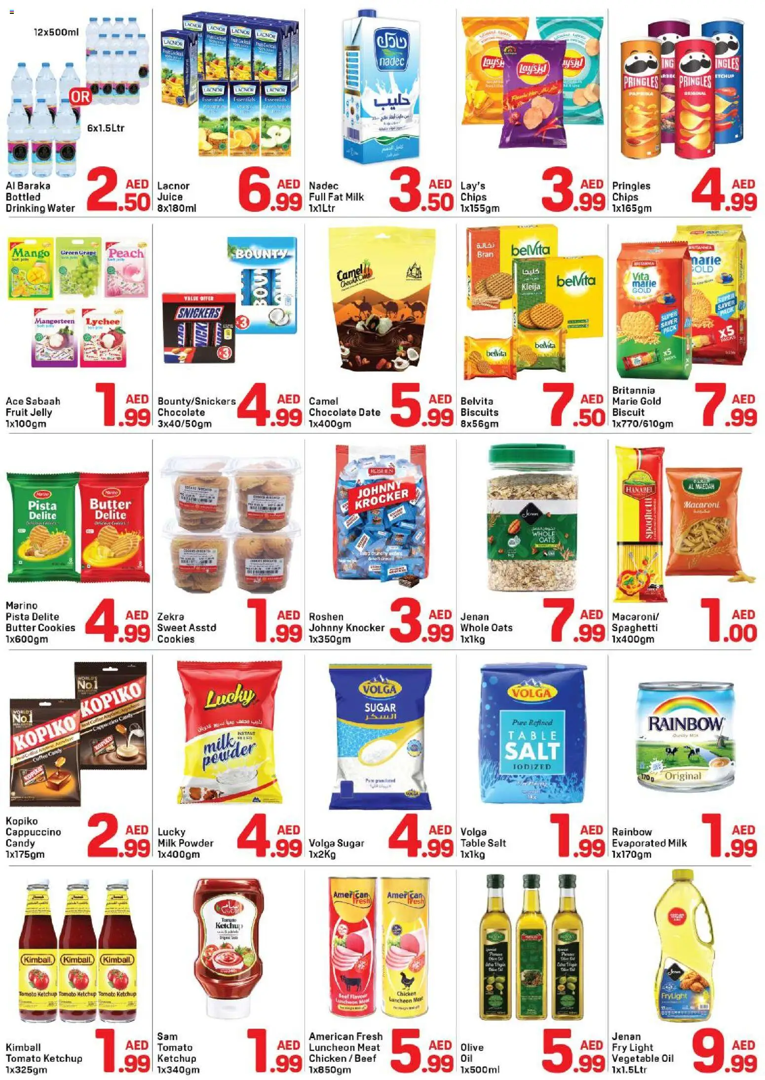 {H1} | Page: 2 | Products: Džús, Jablká, Banány, Schokolade
