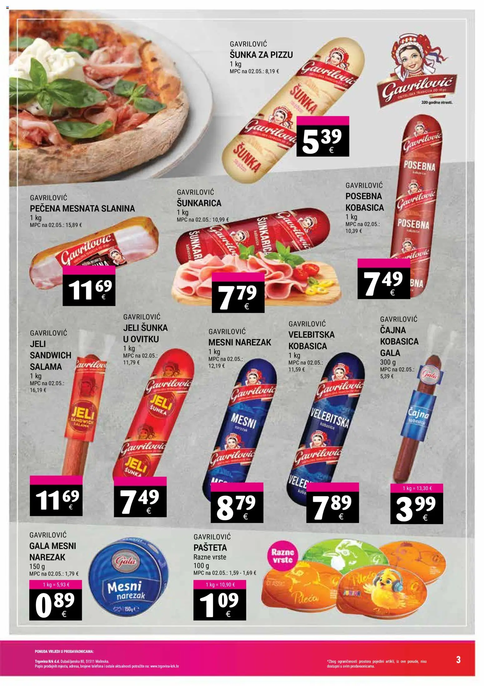 Trgovina Krk katalog | vrijedi od 01.10.2026 | Stranica: 3