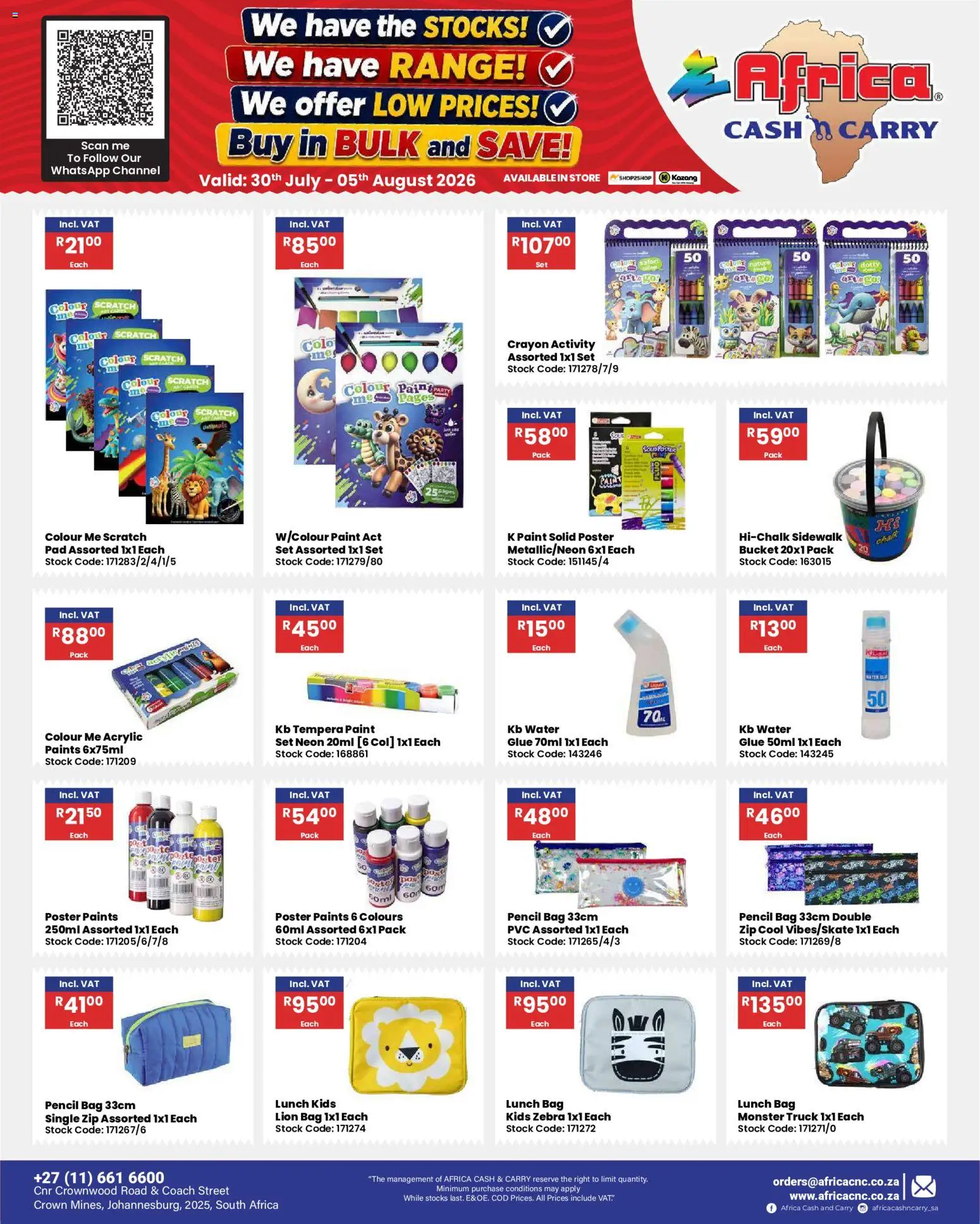 New Africa Cash & Carry catalogue – valid from 30/07/2026 | Page: 56