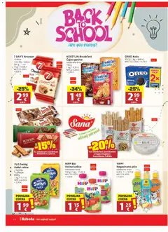 Ribola Katalog - Pregled kataloga iz trgovine Ribola, vrijedi od 07.09.2026 | Stranica: 14 | Proizvodi: Oreo, Lješnjak, Kroasan, Pecivo